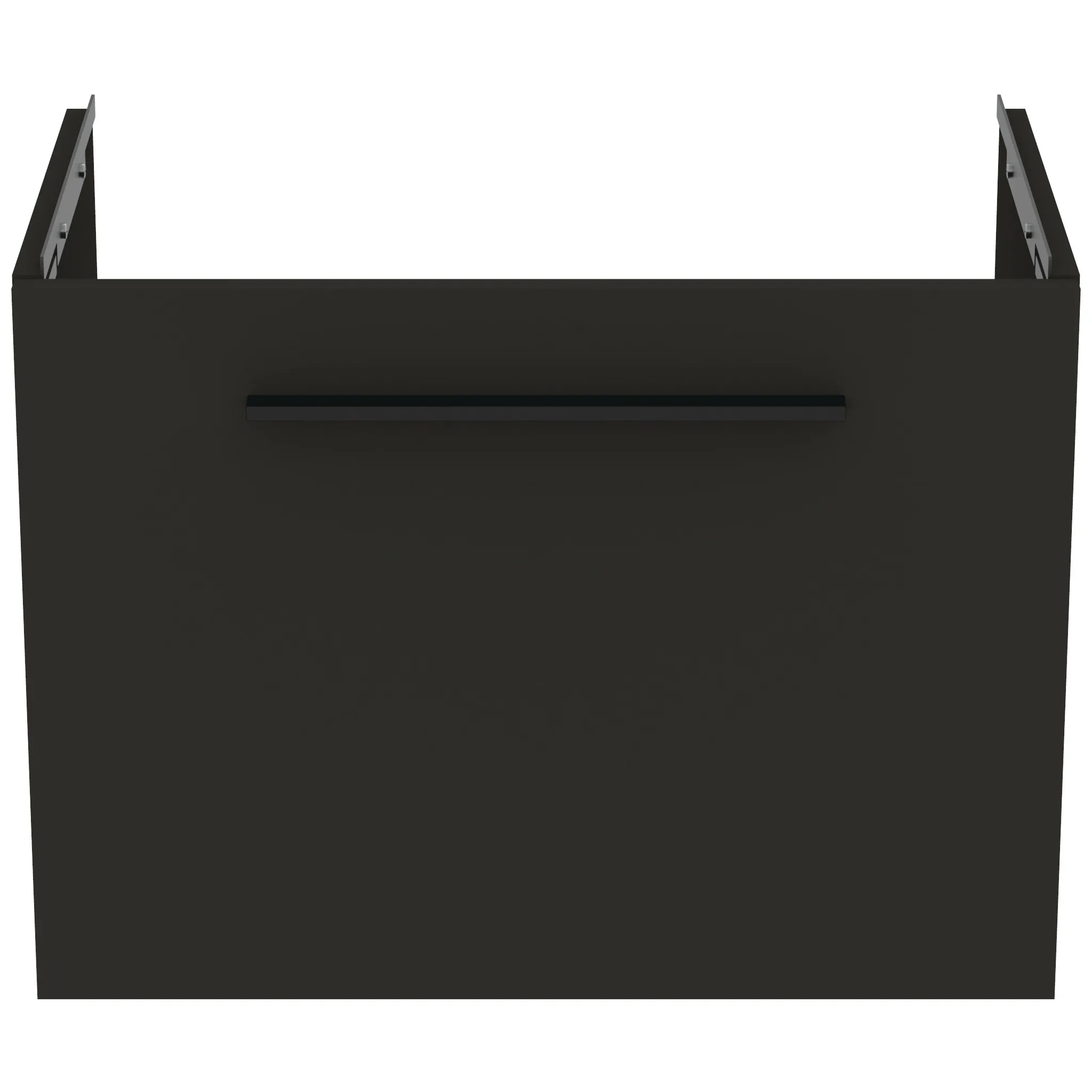 Ideal Standard Möbelwaschtischunterschrank i.life S 1 Auszug 600x375x440mm Carbongrau matt