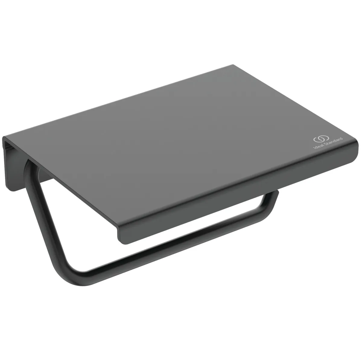 Ideal Standard Toilettenpapierhalter „Alu+“ 11,4 × 9,5 cm in Befestigung verdeckt Ideal Standard Toilettenpapierhalter „Alu+“ 11,4 × 9,5 cm in Befestigung verdeckt