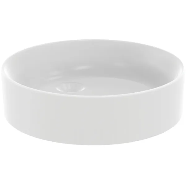 Waschbecken „Conca“ 45 × 45 × 11 cm in Seidenweiß Waschbecken „Conca“ 45 × 45 × 11 cm in Seidenweiß