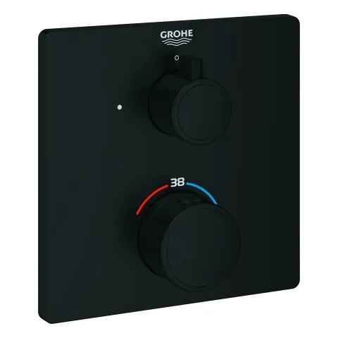 Grohe Unterputz-Armatur „Grohtherm“ Ausladung 0 mm Grohe Unterputz-Armatur „Grohtherm“ Ausladung 0 mm