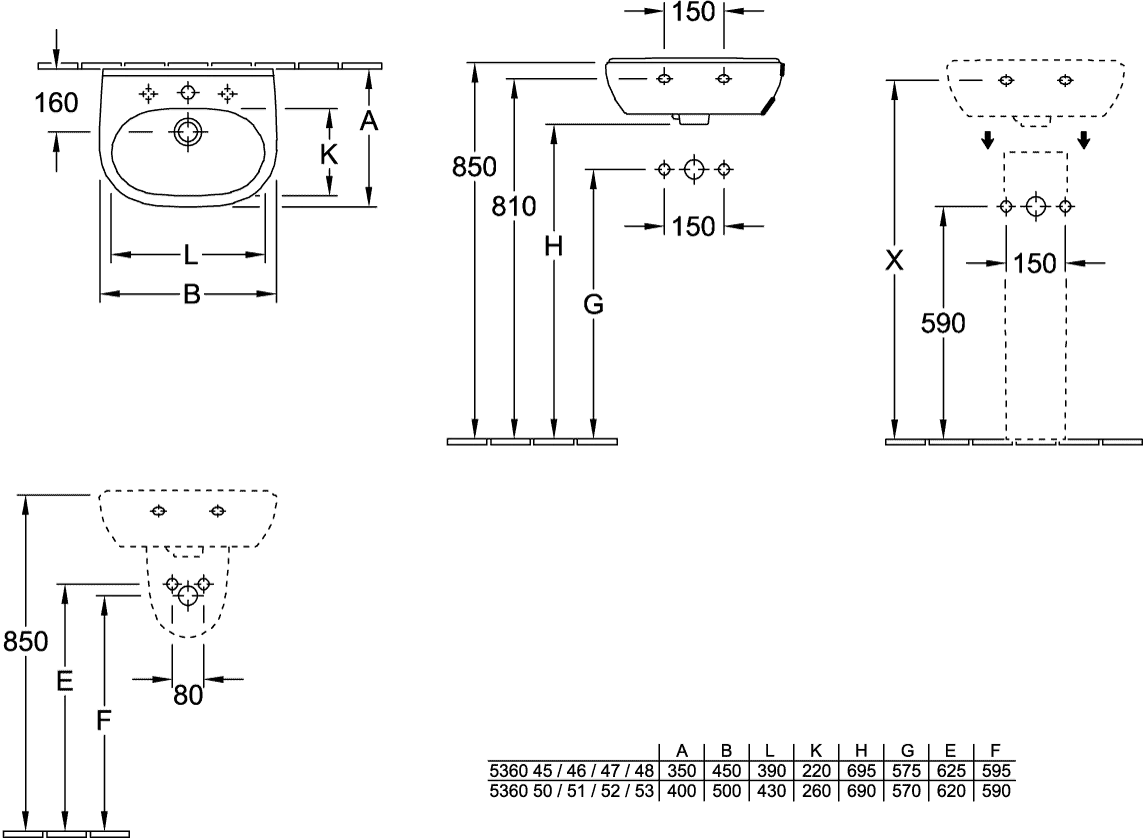 Villeroy & Boch O.novo Ablaufhaube Weiß Alpin CeramicPlus 210x230x270mm Villeroy & Boch O.novo Ablaufhaube Weiß Alpin CeramicPlus 210x230x270mm