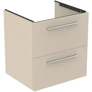 Ideal Standard Waschtischunterschrank „i.lifeB“ 60 × 63 × 50,5 cm Sandbeige matt