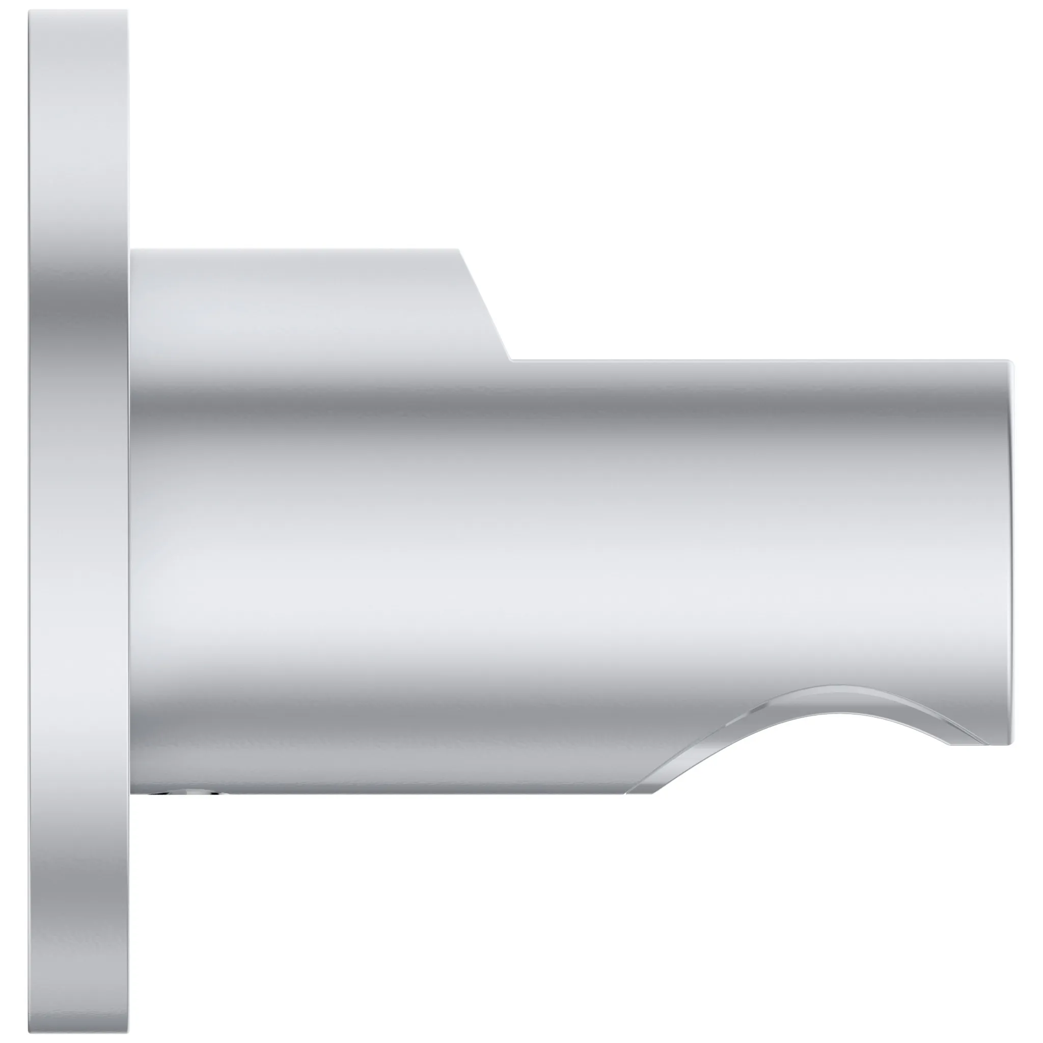 Wandhalter Idealrain Atelier, mit runder Rosette, für Handbrause, Brushed Gold Wandhalter Idealrain Atelier, mit runder Rosette, für Handbrause, Brushed Gold