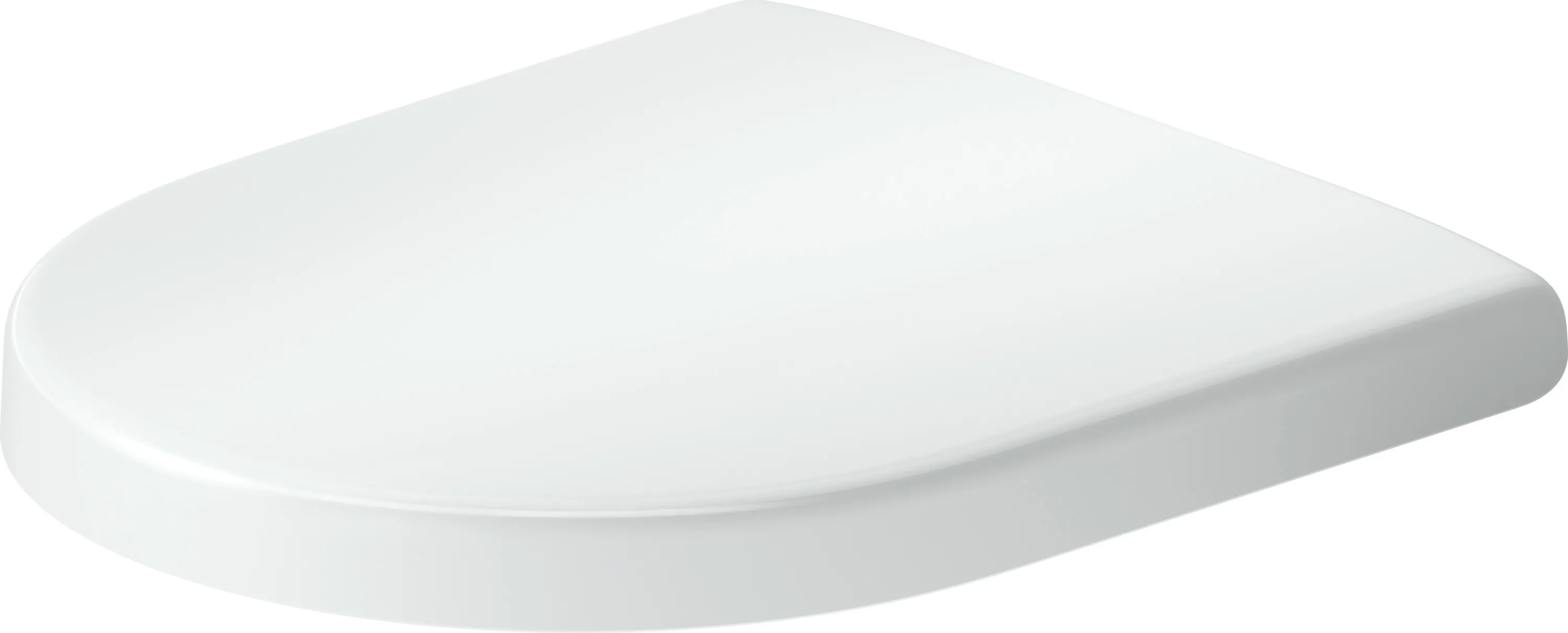 Duravit Univ.WC-Sitz D-shaped comp 432mm Ülap Absenkaut. abnehmb. Scharn. Edelst. We