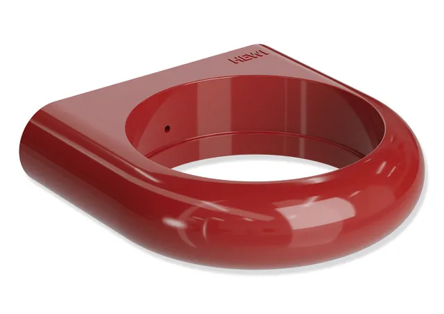 HEWI Halter der Serie 477, Becher/ Halter, Rubinrot