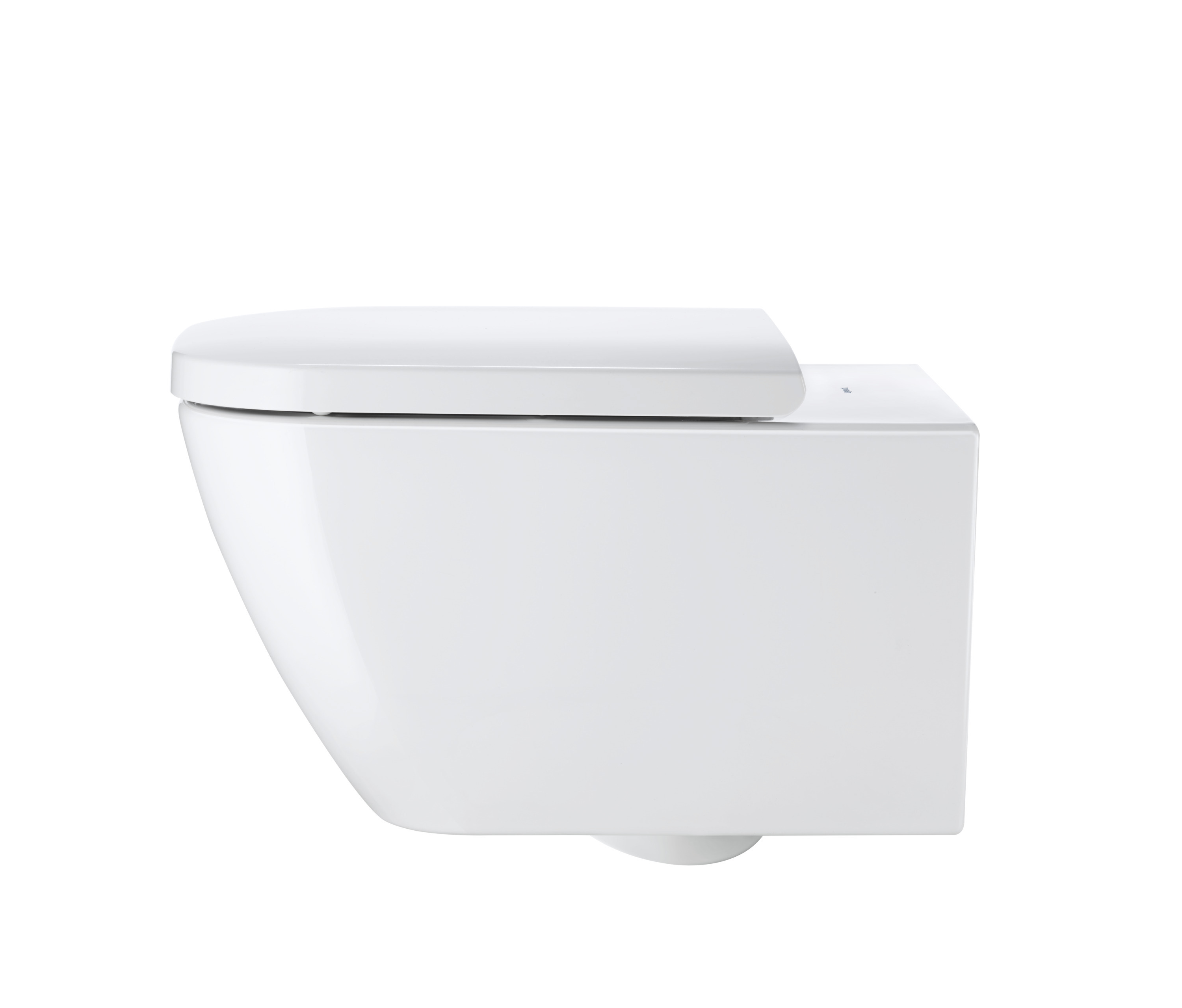 Wand-WC Happy D.2 540 mm Tiefspüler, Durafix, weiß