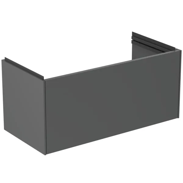 Ideal Standard Möbelwaschtischunterschrank Conca 800x375x368mm 1 Auszug Anthrazit matt