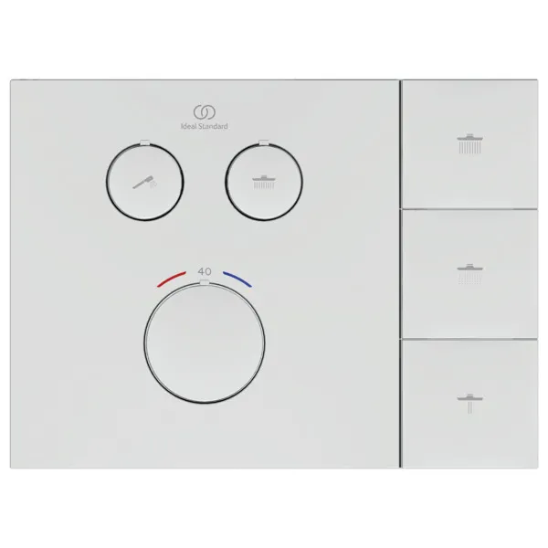 Brausethermostat Unterputz Ceratherm Navigo Solos Brushed Gold Brausethermostat Unterputz Ceratherm Navigo Solos Brushed Gold