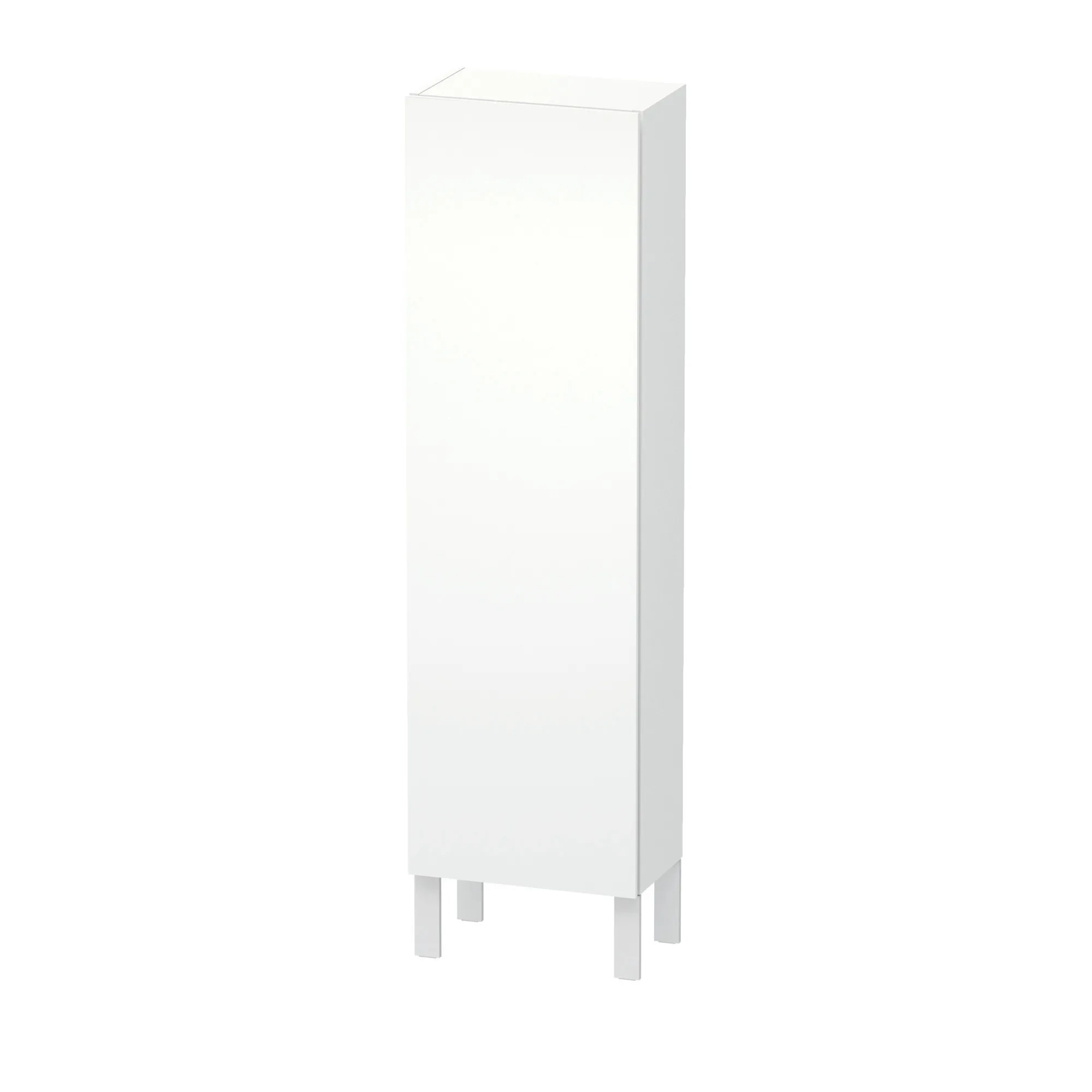 Duravit Halbhochschrank „L-Cube“ 40 × 132 × 24,3 cm Weiß Matt