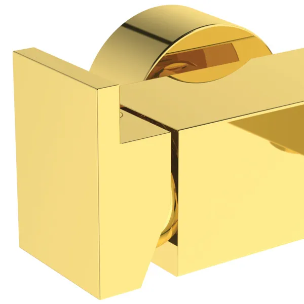 Ideal Standard Badearmatur Aufputz Extra Ausladung 188mm mit Stab-Handbrause Brushed Gold Ideal Standard Badearmatur Aufputz Extra Ausladung 188mm mit Stab-Handbrause Brushed Gold