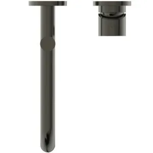 Wand-Küchenarmatur Gusto Ausladung 246mm Magnetic Grey