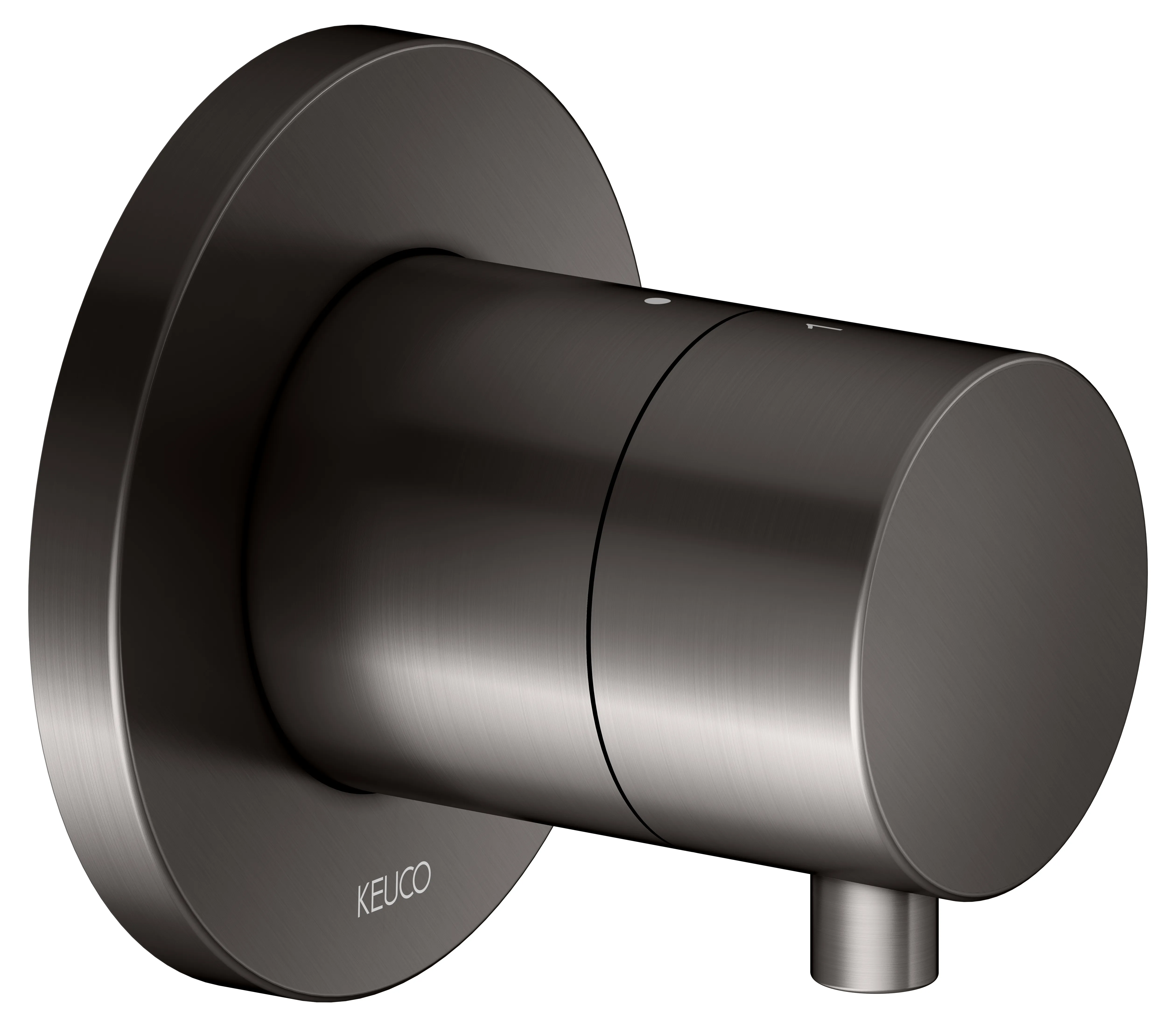 IXMO 2-Wege Umstellventil UP DN15 Titanschwarz geb. IXMO 2-Wege Umstellventil UP DN15 Titanschwarz geb.