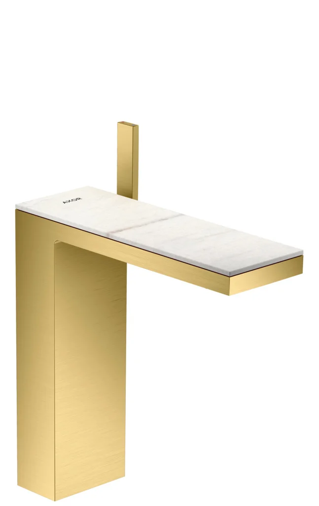 Hansgrohe AXOR MyEdition Platte 245 mm Marmor Lasa Covelano Vena Oro abnehmbar