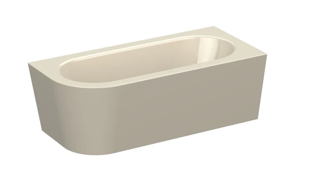 Bette rechteck Badewanne „BetteStarlet V Silhouette“ 165 × 75 cm in Pergamon