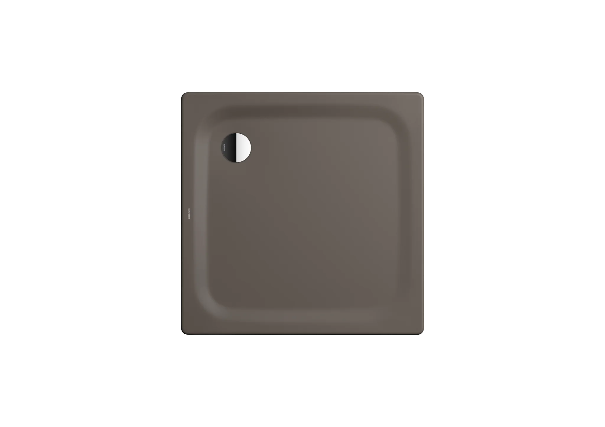 Kaldewei SUPERPLAN CLASSIC Duschfläche 1000x1000 mm warm grey 80, bodengleich, Eckablauf, 25 mm tief Kaldewei SUPERPLAN CLASSIC Duschfläche 1000x1000 mm warm grey 80, bodengleich, Eckablauf, 25 mm tief