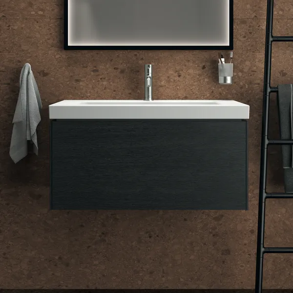 Waschtischarmatur Joy, mit Ablaufgarnitur, Ausladung 110mm, Brushed Gold Waschtischarmatur Joy, mit Ablaufgarnitur, Ausladung 110mm, Brushed Gold