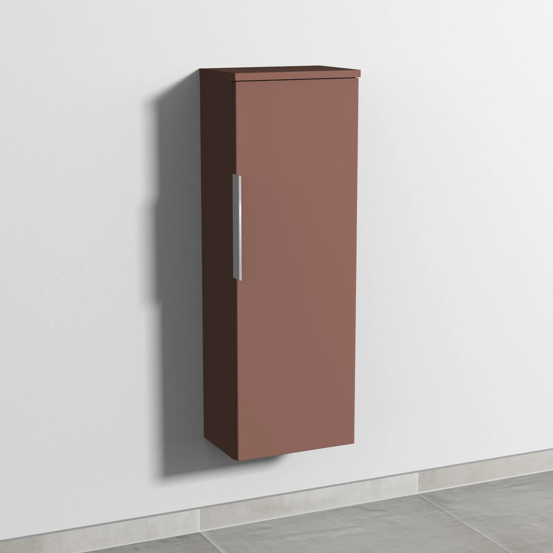 Sanipa Mittelschrank „3way“ 300 × 850 × 199 mm Anschlag rechts, in Wine-Red, Anschlag rechts