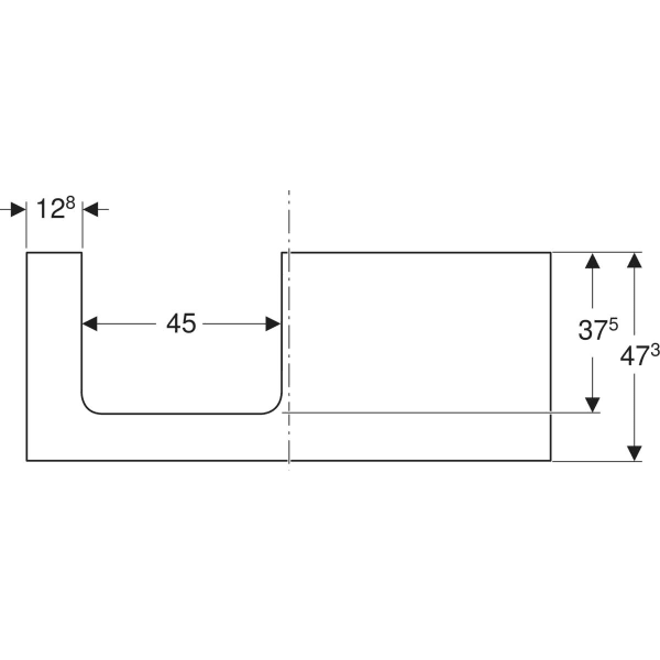 Geberit Zubehör/Ersatzteile für Badezimmerzubehör „ONE“