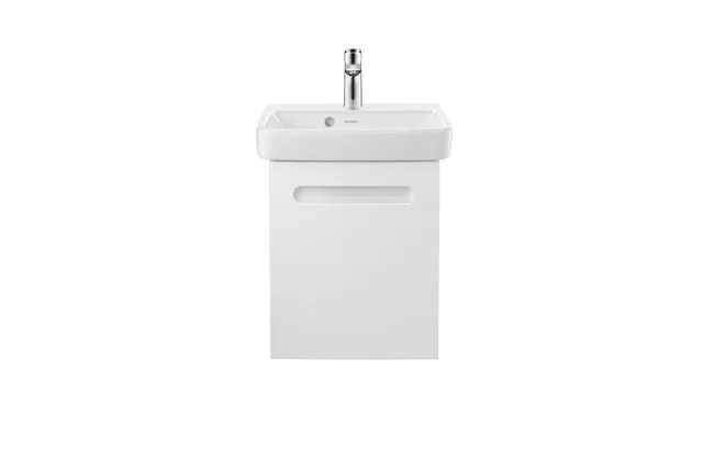 Duravit Waschtischunterschrank wandhängend „No.1“ 39 × 47,8 × 34,6 cm in Beton Matt