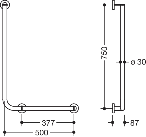 HEWI Haltegriff „System 900“