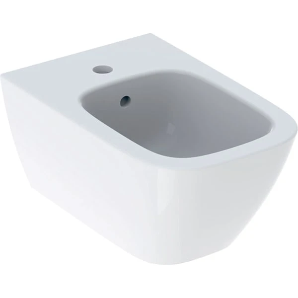 Wand-Bidet „Smyle Square“, mit Überlauf, Befestigung verdeckt 35 × 26 × 54 cm