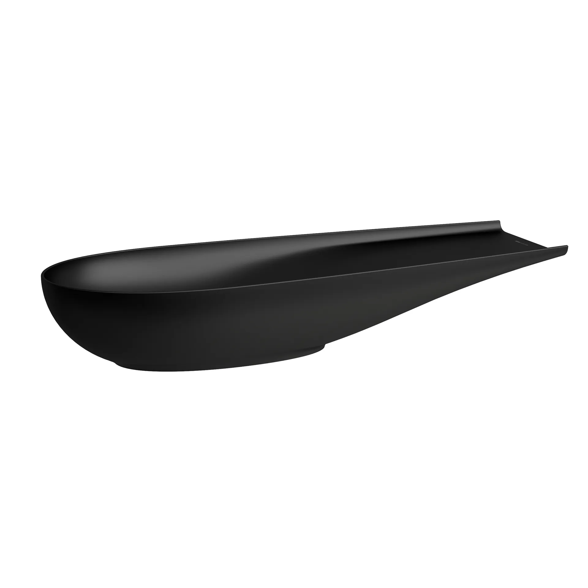 Waschbecken „Ilbagnoalessi“ in Schwarz matt Waschbecken „Ilbagnoalessi“ in Schwarz matt