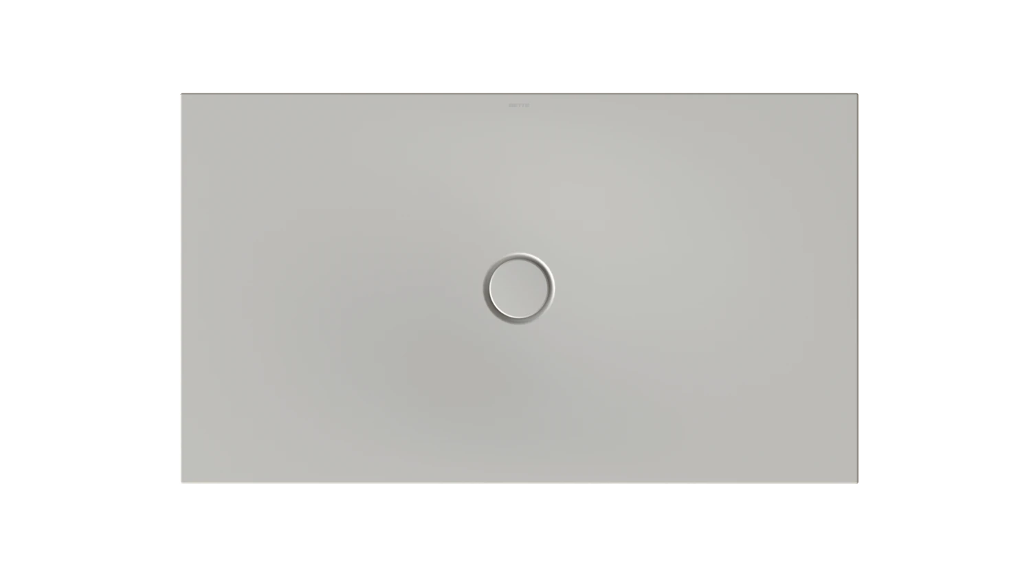 Bette rechteck Duschwanne „BetteFloor“ 1300 × 750 mm mit BetteAntirutsch Pro, ohne Oberflächenveredelung, ohne Wannenträger, in Dust