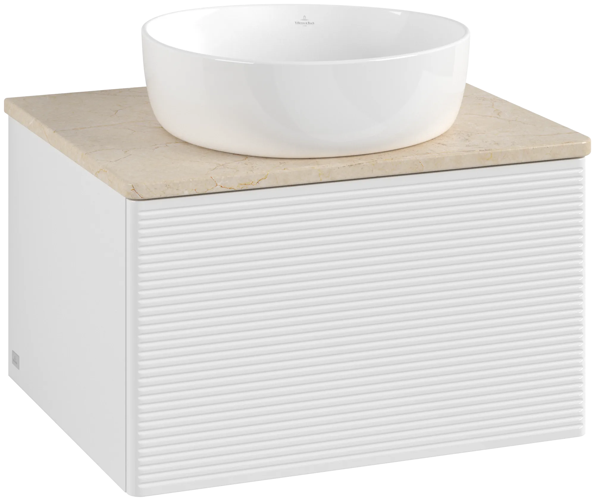 Villeroy & Boch Antao Waschbeckenunterschrank K29_1 600x360x500mm Glossy White Lacquer