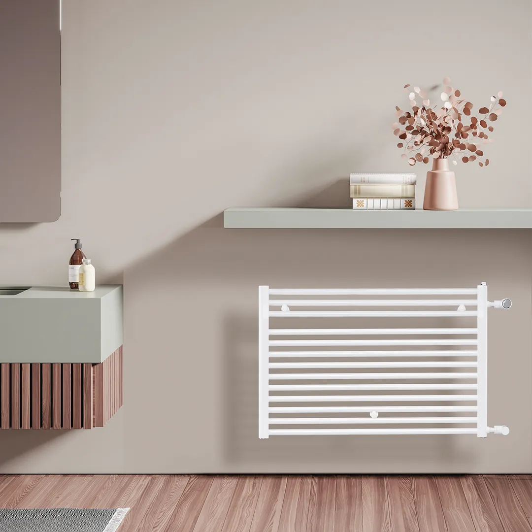 BEMM Badheizkörper BMS-H0602x030x0400, Sonderanschluss SA/U=500/25mm, Weiß 9016