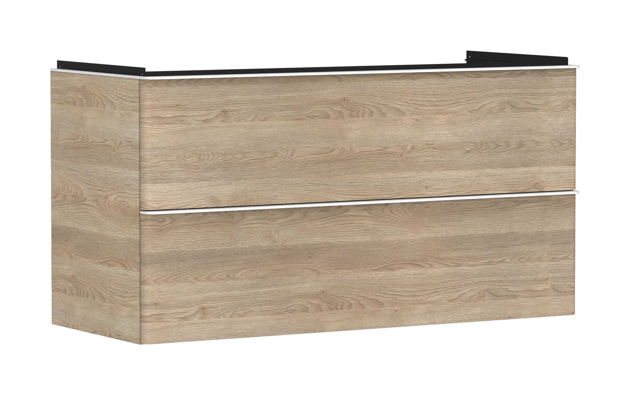 Xelu Q Waschtischunterschrank Eiche Natur 1180/475 mit 2 Schubkästen für Waschtisch Chrom Xelu Q Waschtischunterschrank Eiche Natur 1180/475 mit 2 Schubkästen für Waschtisch Chrom