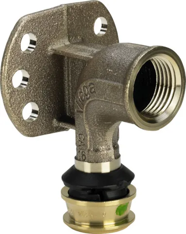 Viega „Raxofix“ Wandscheibe mit 1 Muffe und Innengewinde 16 mm × 1/2″ Viega „Raxofix“ Wandscheibe mit 1 Muffe und Innengewinde 16 mm × 1/2″