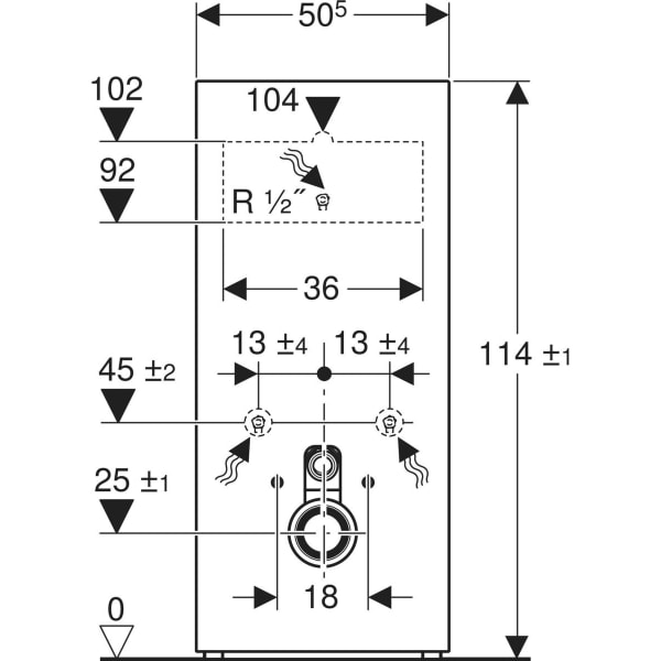 Monolith Sanitärmodul für Wand-WC, 114 cm, Frontverkleidung aus Steinzeug: Steinzeug Betonoptik, Aluminium Monolith Sanitärmodul für Wand-WC, 114 cm, Frontverkleidung aus Steinzeug: Steinzeug Betonoptik, Aluminium