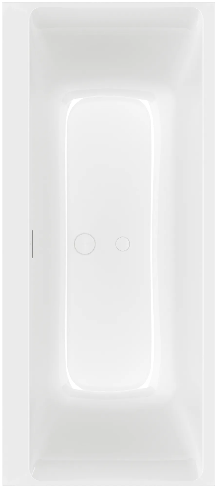 Villeroy & Boch Badewanne „Subway 3.0“ mit SilentFlow rechteck 180 × 80 cm in Weiß Alpin