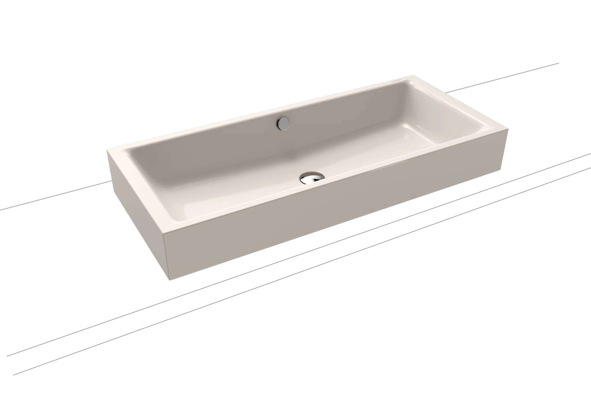 Kaldewei PURO S Aufsatzwaschtisch, 900x385 mm, Randhöhe 120 mm, Alpinweiß, Perl-Effekt, mit Überlauf, Eckig Kaldewei PURO S Aufsatzwaschtisch, 900x385 mm, Randhöhe 120 mm, Alpinweiß, Perl-Effekt, mit Überlauf, Eckig