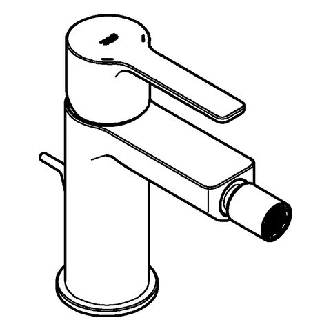 Grohe Lineare Einhand-Bidetbatterie, ½, Einlochmontage, SilkMove 28 mm Keramikkartusche, Long-Life Oberfläche, EcoJoy, Max. Durchfluss 5 l/min Grohe Lineare Einhand-Bidetbatterie, ½, Einlochmontage, SilkMove 28 mm Keramikkartusche, Long-Life Oberfläche, EcoJoy, Max. Durchfluss 5 l/min