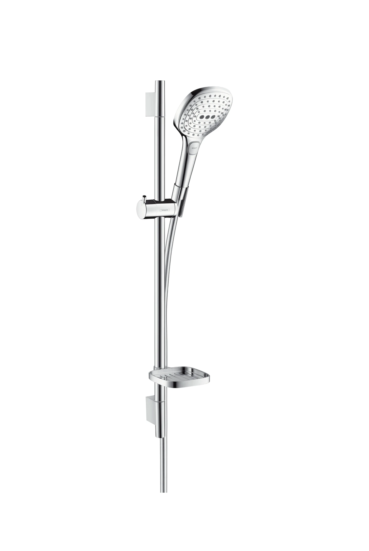 Brausenset Raindance Select E 120 Eco Unica'S Puro 650mm weiss/chrom