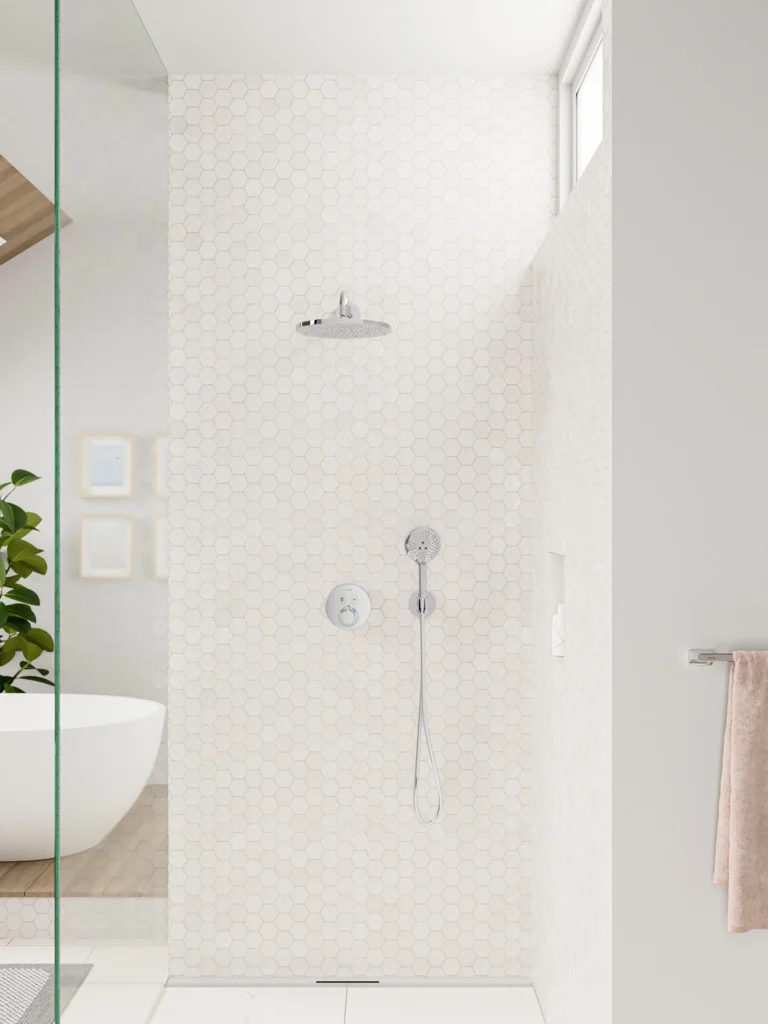 Hansgrohe Handbrause Raindance Select S 120, Chrom, 120 mm Brausekopfgröße, 3 Strahlarten (Rain, RainAir, Whirl), QuickClean, max. Durchfluss 15 l/min bei 3 bar Hansgrohe Handbrause Raindance Select S 120, Chrom, 120 mm Brausekopfgröße, 3 Strahlarten (Rain, RainAir, Whirl), QuickClean, max. Durchfluss 15 l/min bei 3 bar