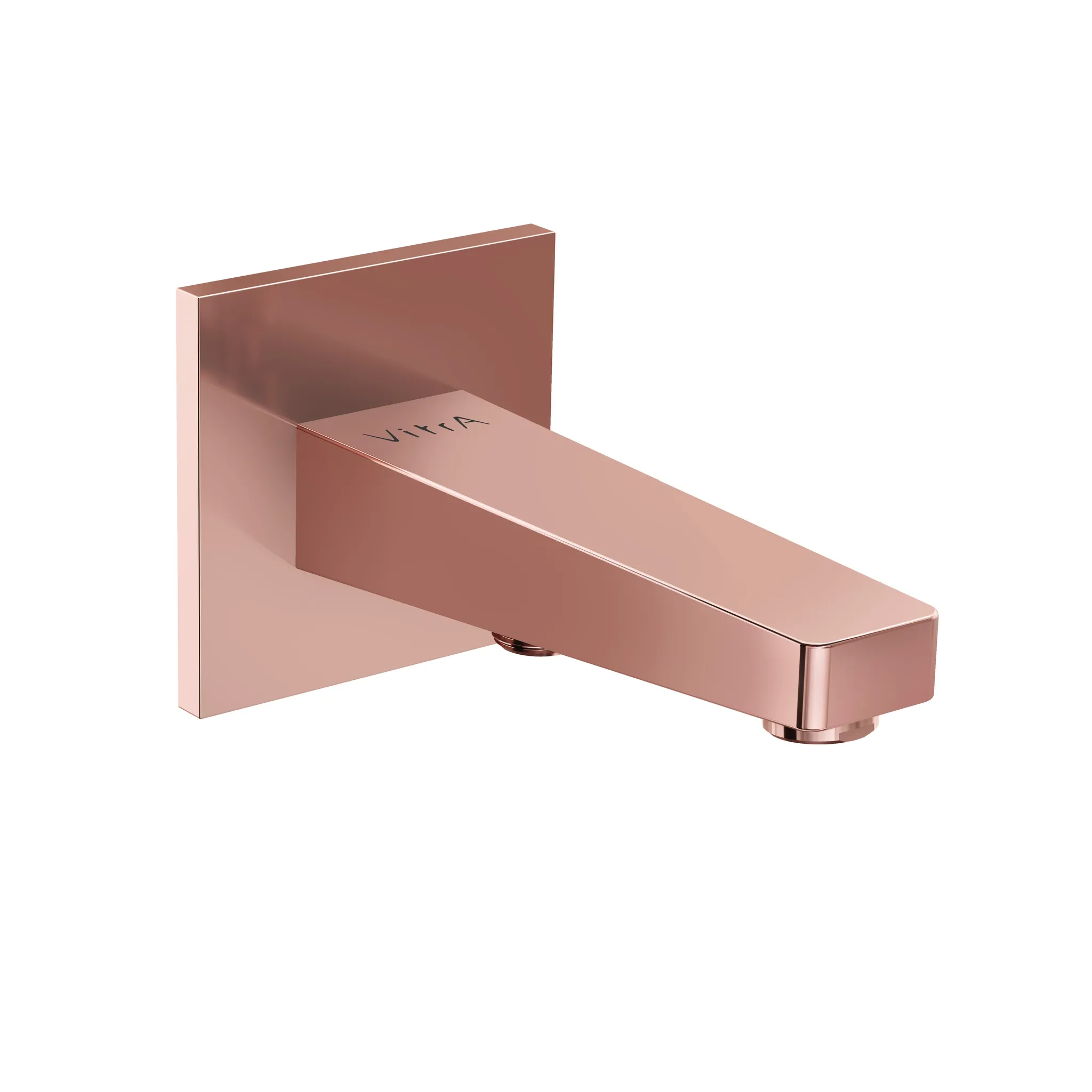 VitrA Flow Square Wanneneinlauf Ausladung Auslauf 16 cm Aufputzmontage Kupfer Soft VitrA Flow Square Wanneneinlauf Ausladung Auslauf 16 cm Aufputzmontage Kupfer Soft