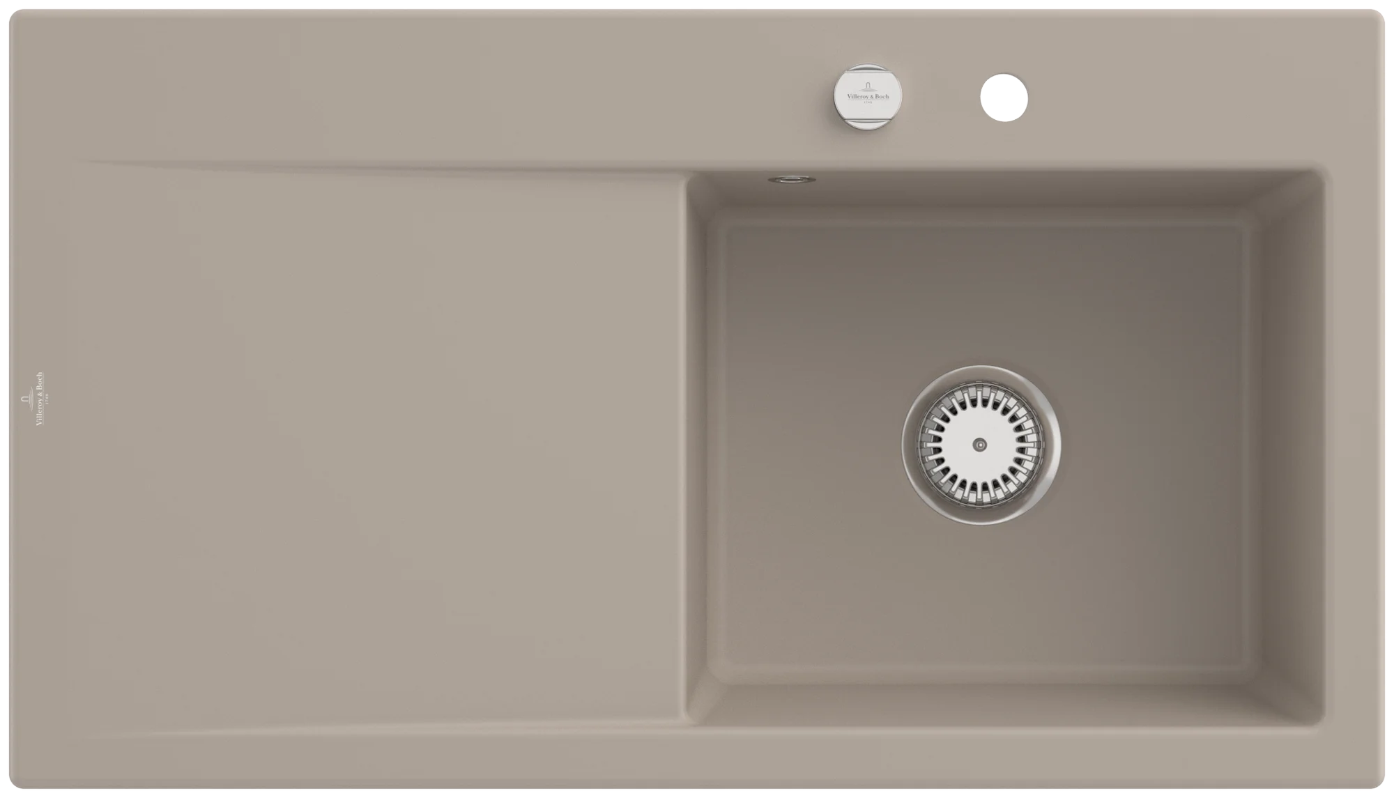 Villeroy & Boch Einbauspüle Subway Style 50 335102, 900 x 510 mm, Keramik, Almond CeramicPlus