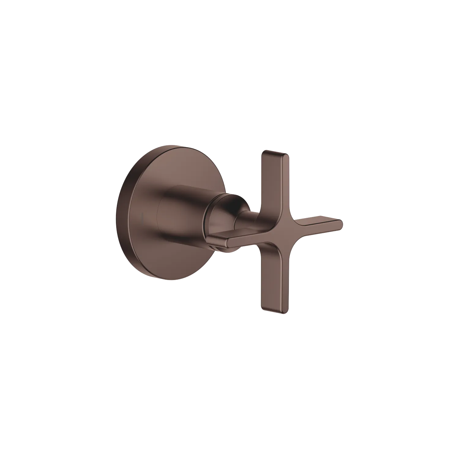 Dornbracht VAIA UP-Zweiwege-Umstellung - Dark Bronze gebürstet PVD, Rosette D. 60 mm