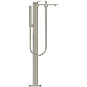 Ideal Standard Conca freistehende Badewannenarmatur mit Stick-Handbrause, Ausladung 204 mm, Farbe Silver Storm Ideal Standard Conca freistehende Badewannenarmatur mit Stick-Handbrause, Ausladung 204 mm, Farbe Silver Storm
