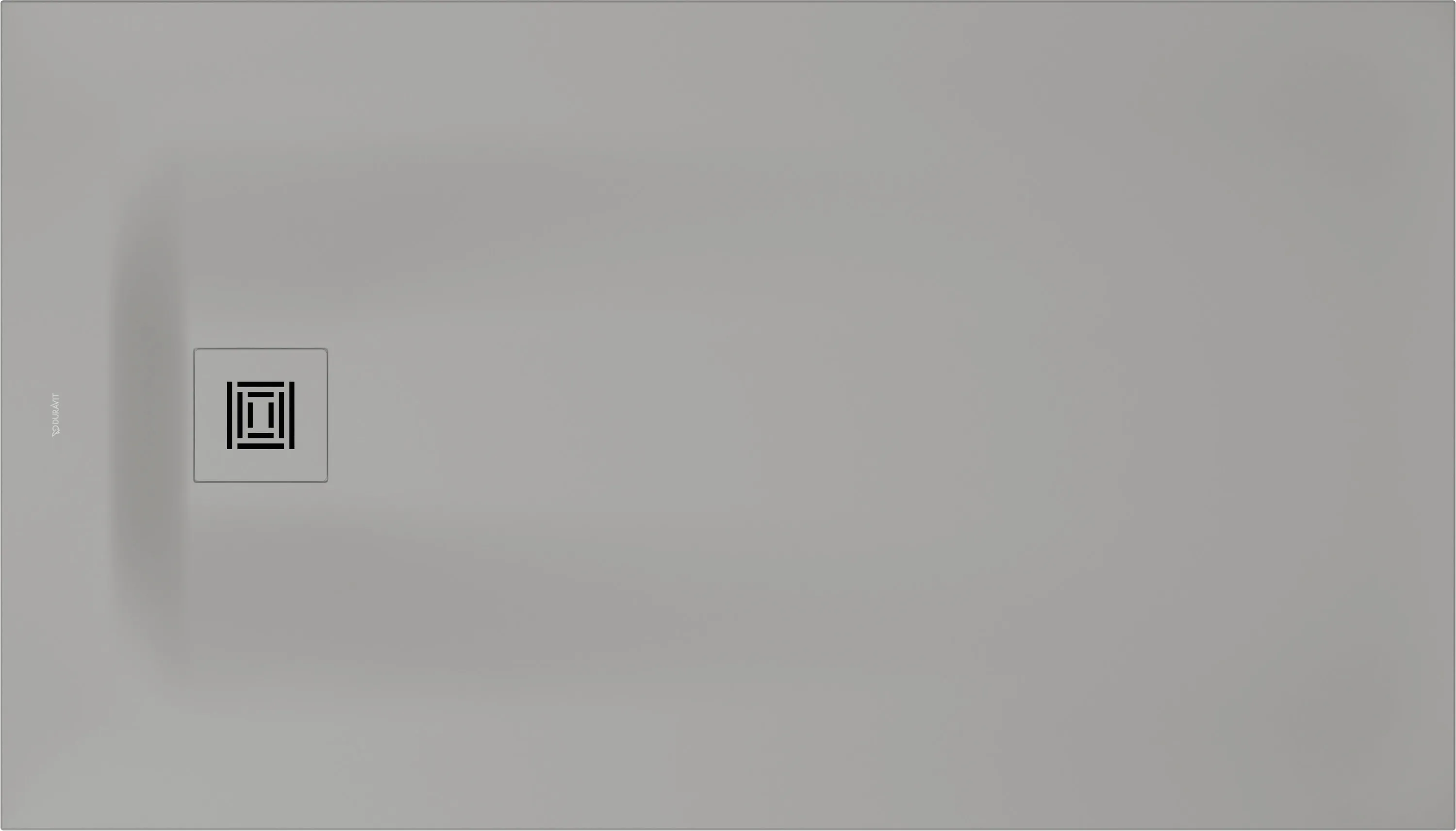 Duravit rechteck Duschwanne „Sustano“ 140 × 80 cm in Hellgrau Matt