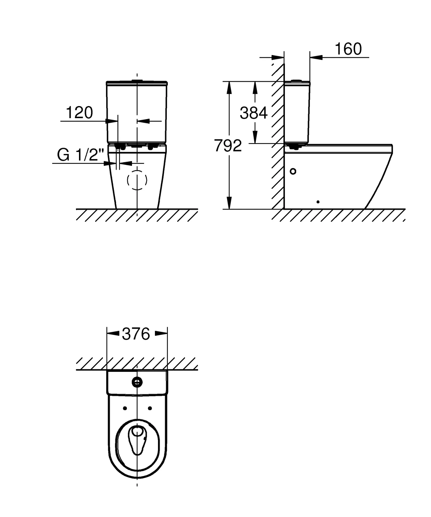 Spülkasten „Euro Keramik“ Spülkasten „Euro Keramik“
