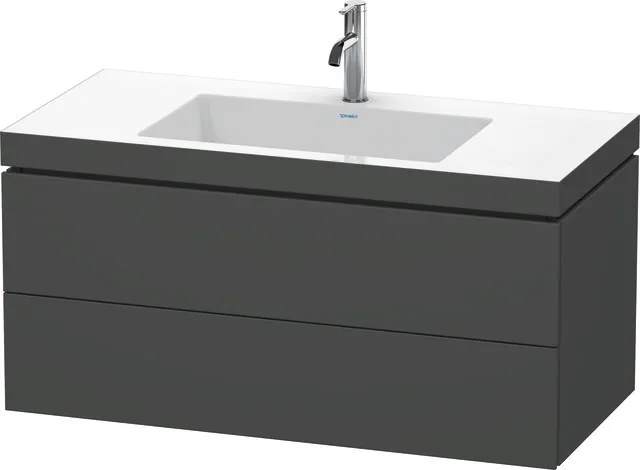 Duravit Möbelset c-shaped Set wandhängend wandhängend „L-Cube“ 100 × 50 × 48 cm Duravit Möbelset c-shaped Set wandhängend wandhängend „L-Cube“ 100 × 50 × 48 cm