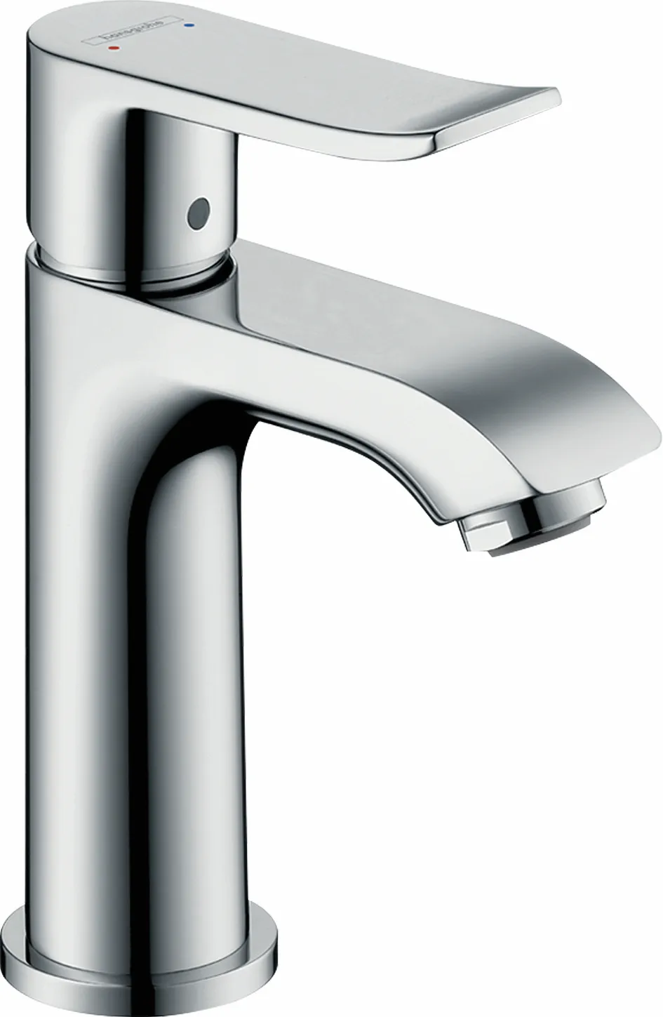 Waschtischmischer 100 Metris für Handwaschbecken chrom