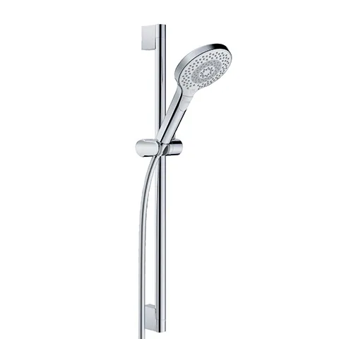 Kludi-DIVE Brause-Set Dive X 3S chrom, 600 mm Wandstange, höhenverstellbare Handbrausehalterung Kludi-DIVE Brause-Set Dive X 3S chrom, 600 mm Wandstange, höhenverstellbare Handbrausehalterung