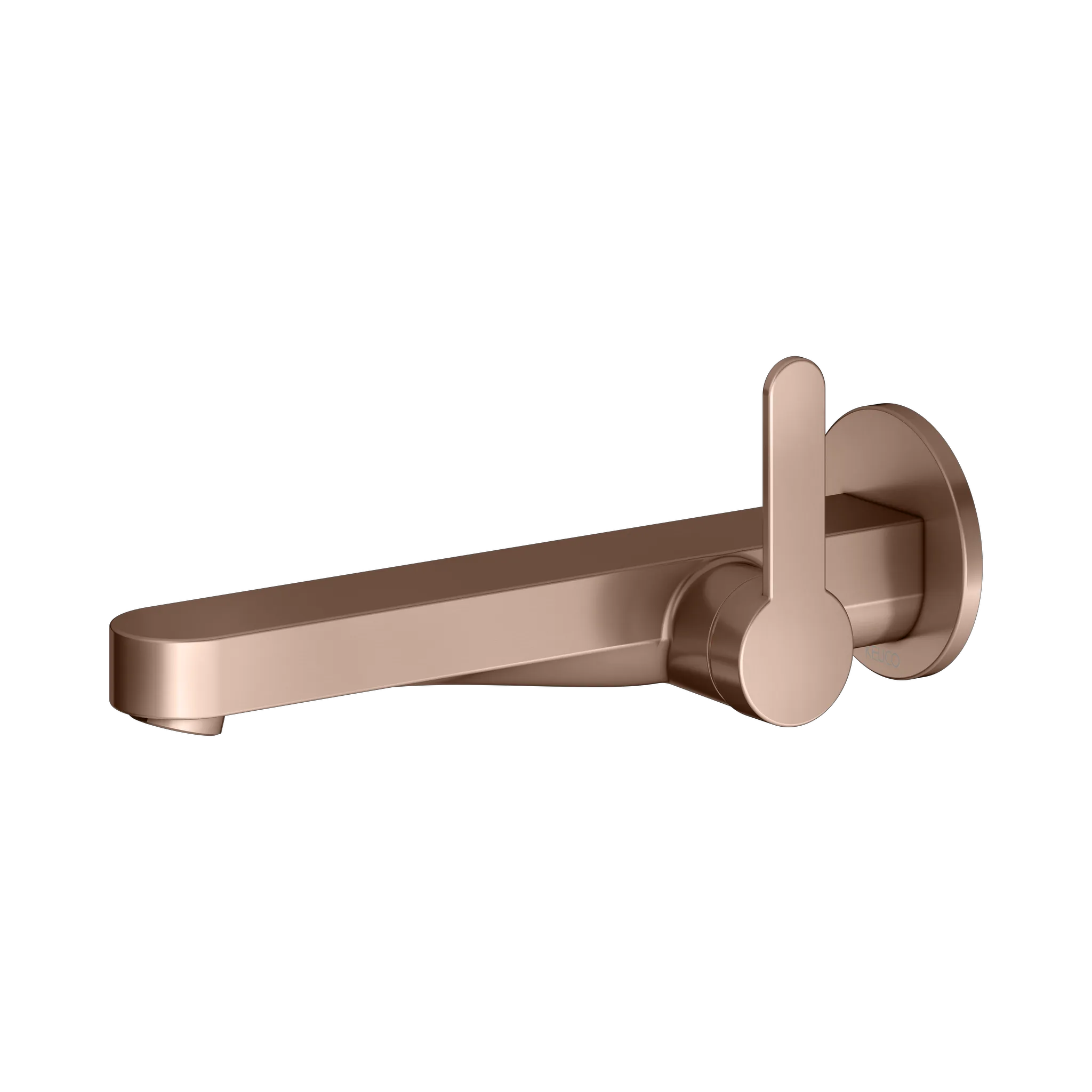 KEUCO IXMO Einhebel-Waschtischmischer Unterputz 1 Loch IXMO Flat für Wandmontage, rund Ausladung 225 mm/IXMO Flat Rotgold gebürstet KEUCO IXMO Einhebel-Waschtischmischer Unterputz 1 Loch IXMO Flat für Wandmontage, rund Ausladung 225 mm/IXMO Flat Rotgold gebürstet