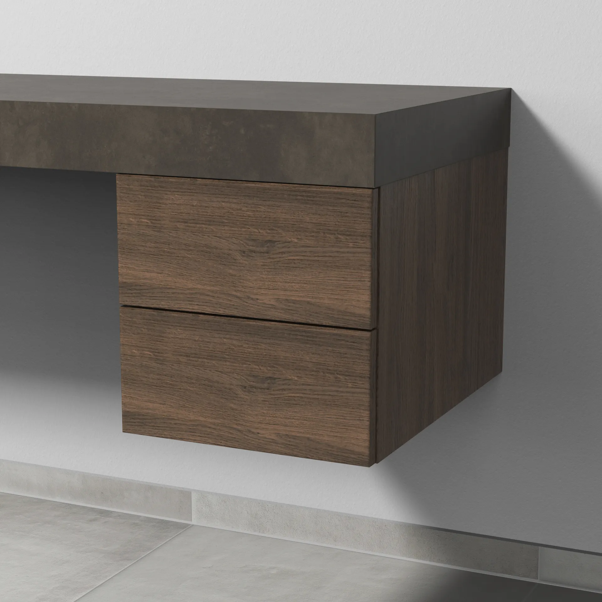 Sanipa Unterschrank „2morrow“ 350 × 340 × 520 mm in Eiche Arizona