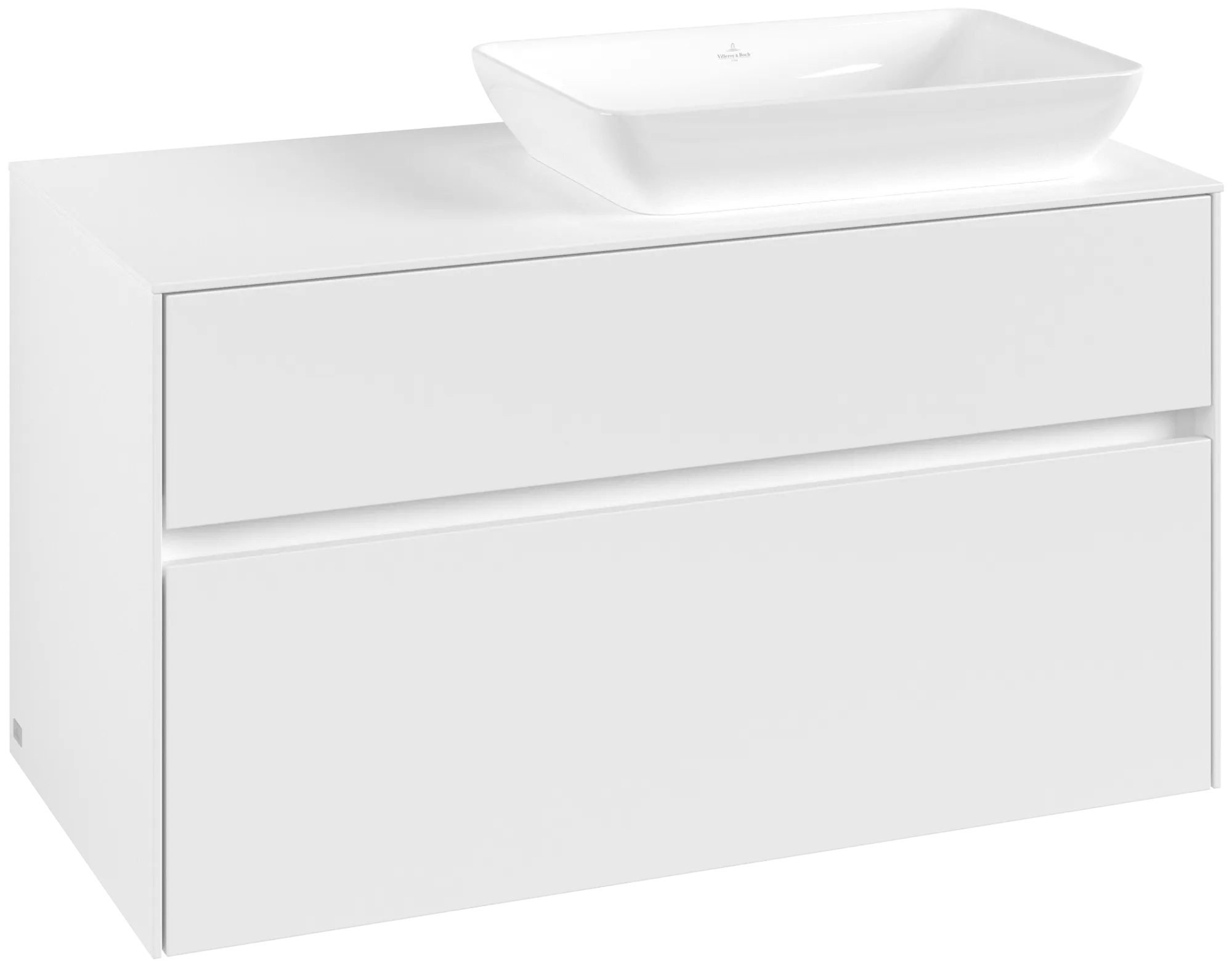 Villeroy & Boch Collaro Waschbeckenunterschrank C11100, 1000 x 548 x 500 mm, White Matt