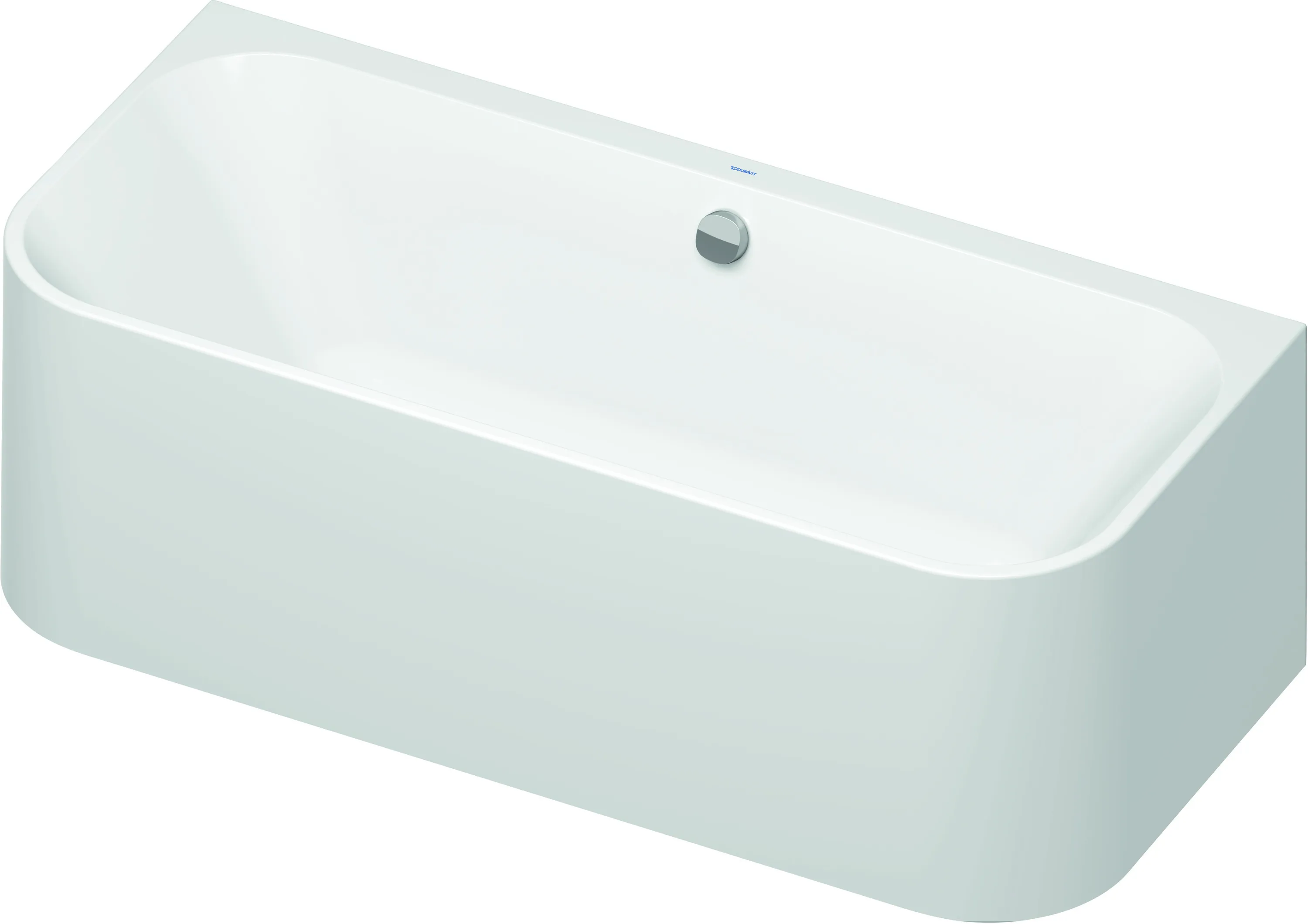 Duravit Badewanne „Happy D.2“ vorwand rechteck 180 × 80 cm, mittig